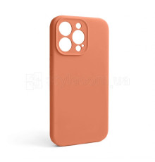 Чохол Full Silicone Case для Apple iPhone 13 Pro new peach (66) закрита камера (без логотипу)