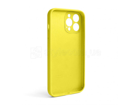 Чохол Full Silicone Case для Apple iPhone 13 Pro Max canary yellow (50) закрита камера (без логотипу) TPS-2710000256458