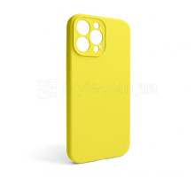 Чохол Full Silicone Case для Apple iPhone 13 Pro Max canary yellow (50) закрита камера (без логотипу) TPS-2710000256458