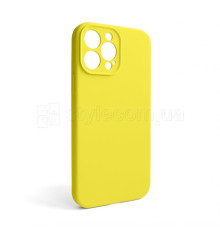 Чохол Full Silicone Case для Apple iPhone 13 Pro Max canary yellow (50) закрита камера (без логотипу)