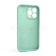 Чохол Full Silicone Case для Apple iPhone 13 Pro new blue (67) закрита камера (без логотипу) TPS-2710000256144