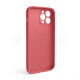 Чохол Full Silicone Case для Apple iPhone 13 Pro Max camellia (25) закрита камера (без логотипу) TPS-2710000256465