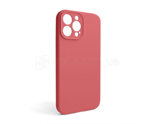 Чохол Full Silicone Case для Apple iPhone 13 Pro Max camellia (25) закрита камера (без логотипу)