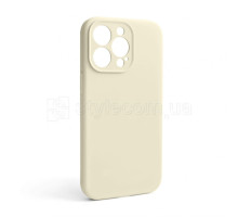 Чохол Full Silicone Case для Apple iPhone 13 Pro antique white (10) закрита камера (без логотипу) TPS-2710000256168