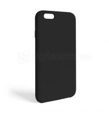 Чохол Full Silicone Case для Apple iPhone 6, 6s black (18) (без логотипу) TPS-2710000256472