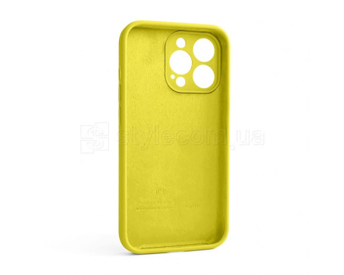 Чохол Full Silicone Case для Apple iPhone 13 Pro canary yellow (50) закрита камера (без логотипу) TPS-2710000256199