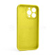 Чохол Full Silicone Case для Apple iPhone 13 Pro canary yellow (50) закрита камера (без логотипу) TPS-2710000256199