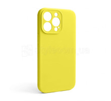 Чохол Full Silicone Case для Apple iPhone 13 Pro canary yellow (50) закрита камера (без логотипу) TPS-2710000256199