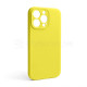 Чохол Full Silicone Case для Apple iPhone 13 Pro canary yellow (50) закрита камера (без логотипу) TPS-2710000256199