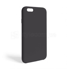 Чохол Full Silicone Case для Apple iPhone 6, 6s dark grey (15) (без логотипу) TPS-2710000256496