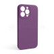 Чохол Full Silicone Case для Apple iPhone 13 Pro grape (43) закрита камера (без логотипу) TPS-2710000256236