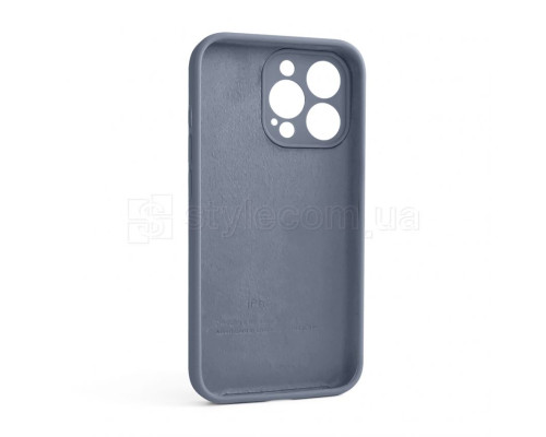 Чохол Full Silicone Case для Apple iPhone 13 Pro lavender grey (28) закрита камера (без логотипу) TPS-2710000256250