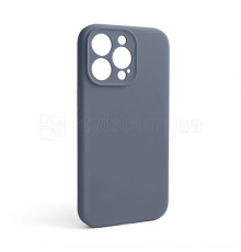 Чохол Full Silicone Case для Apple iPhone 13 Pro lavender grey (28) закрита камера (без логотипу)