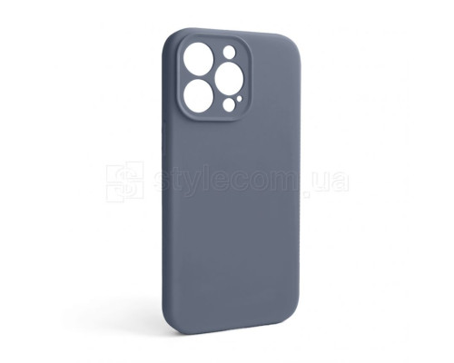 Чохол Full Silicone Case для Apple iPhone 13 Pro lavender grey (28) закрита камера (без логотипу) TPS-2710000256250