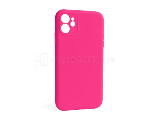 Чохол Full Silicone Case для Apple iPhone 12 shiny pink (38) закрита камера (без логотипу) TPS-2710000255222