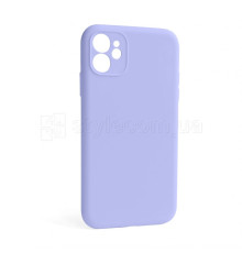 Чохол Full Silicone Case для Apple iPhone 12 lilac (39) закрита камера (без логотипу)