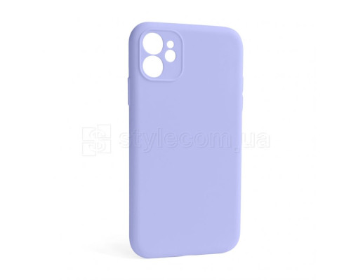 Чохол Full Silicone Case для Apple iPhone 12 lilac (39) закрита камера (без логотипу) TPS-2710000255093