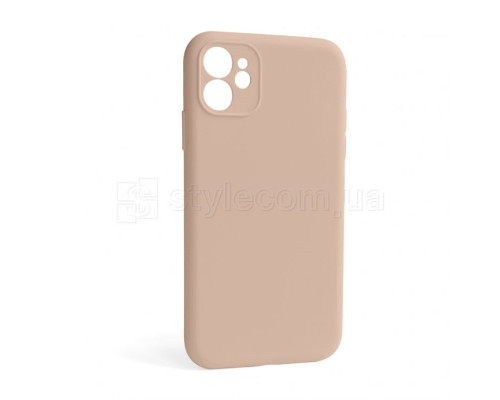 Чохол Full Silicone Case для Apple iPhone 12 nude (19) закрита камера (без логотипу) TPS-2710000255123