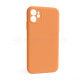 Чохол Full Silicone Case для Apple iPhone 12 papaya (49) закрита камера (без логотипу) TPS-2710000255147