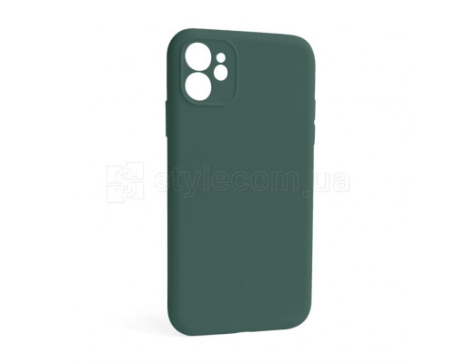 Чохол Full Silicone Case для Apple iPhone 12 pine green (55) закрита камера (без логотипу) TPS-2710000255154