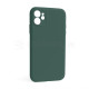 Чохол Full Silicone Case для Apple iPhone 12 pine green (55) закрита камера (без логотипу) TPS-2710000255154