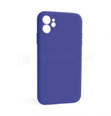 Чохол Full Silicone Case для Apple iPhone 12 purple (34) закрита камера (без логотипу)