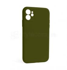 Чохол Full Silicone Case для Apple iPhone 12 forest green (63) закрита камера (без логотипу) TPS-2710000254829