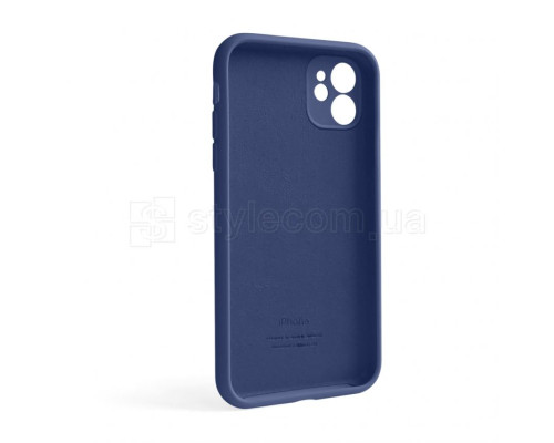 Чохол Full Silicone Case для Apple iPhone 12 blue horizon (65) закрита камера (без логотипу) TPS-2710000254843