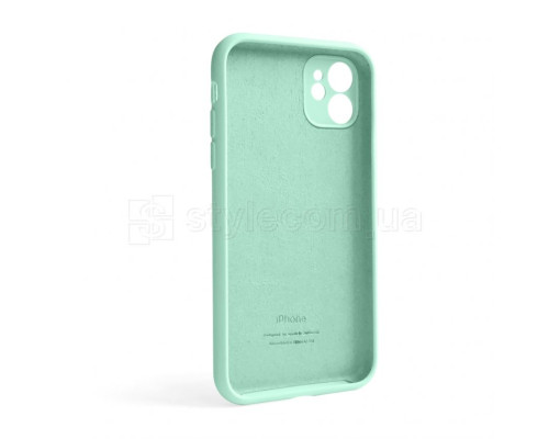 Чохол Full Silicone Case для Apple iPhone 12 new blue (67) закрита камера (без логотипу) TPS-2710000254867