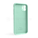 Чохол Full Silicone Case для Apple iPhone 12 new blue (67) закрита камера (без логотипу) TPS-2710000254867