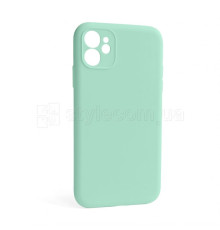 Чохол Full Silicone Case для Apple iPhone 12 new blue (67) закрита камера (без логотипу) TPS-2710000254867