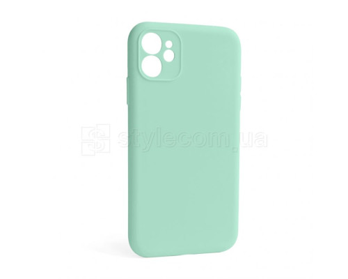 Чохол Full Silicone Case для Apple iPhone 12 new blue (67) закрита камера (без логотипу) TPS-2710000254867