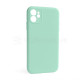 Чохол Full Silicone Case для Apple iPhone 12 new blue (67) закрита камера (без логотипу) TPS-2710000254867