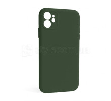 Чохол Full Silicone Case для Apple iPhone 12 atrovirens green (54) закрита камера (без логотипу) TPS-2710000254911