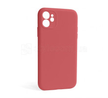 Чохол Full Silicone Case для Apple iPhone 12 camellia (25) закрита камера (без логотипу) TPS-2710000254959