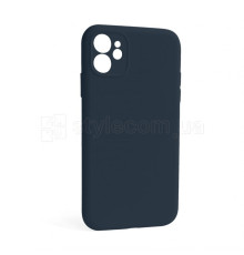 Чохол Full Silicone Case для Apple iPhone 12 cosmos blue (46) закрита камера (без логотипу) TPS-2710000254980