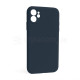 Чохол Full Silicone Case для Apple iPhone 12 cosmos blue (46) закрита камера (без логотипу) TPS-2710000254980