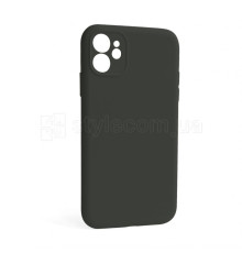 Чохол Full Silicone Case для Apple iPhone 12 dark olive (35) закрита камера (без логотипу) TPS-2710000255000