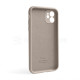 Чохол Full Silicone Case для Apple iPhone 12 lavender (07) закрита камера (без логотипу) TPS-2710000255055