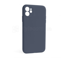 Чохол Full Silicone Case для Apple iPhone 12 lavender grey (28) закрита камера (без логотипу) TPS-2710000255062