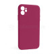 Чохол Full Silicone Case для Apple iPhone 12 pomegranate (59) закрита камера (без логотипу) TPS-2710000254782