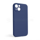 Чохол Full Silicone Case для Apple iPhone 13 blue horizon (65) закрита камера (без логотипу) TPS-2710000255802