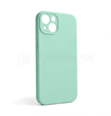 Чохол Full Silicone Case для Apple iPhone 13 new blue (67) закрита камера (без логотипу)