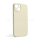 Чохол Full Silicone Case для Apple iPhone 13 antique white (10) закрита камера (без логотипу) TPS-2710000255840