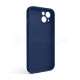 Чохол Full Silicone Case для Apple iPhone 13 blue cobalt (36) закрита камера (без логотипу) TPS-2710000255857