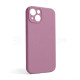 Чохол Full Silicone Case для Apple iPhone 13 blueberry (56) закрита камера (без логотипу) TPS-2710000255864