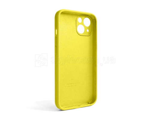 Чохол Full Silicone Case для Apple iPhone 13 canary yellow (50) закрита камера (без логотипу)