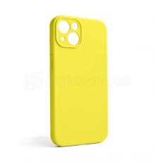 Чохол Full Silicone Case для Apple iPhone 13 canary yellow (50) закрита камера (без логотипу)