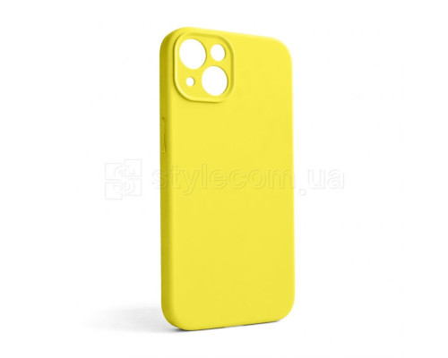 Чохол Full Silicone Case для Apple iPhone 13 canary yellow (50) закрита камера (без логотипу) TPS-2710000255871