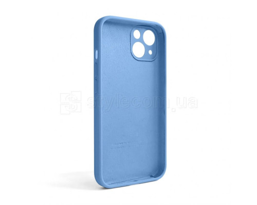 Чохол Full Silicone Case для Apple iPhone 13 cornflower (53) закрита камера (без логотипу) TPS-2710000255895